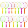 Fahacop 15 Pcs Kids Bug Catcher Nets Colorful Insect Collecting Net Fishing Net Bath Toy for Kids Outdoor Science Nature Exploration Observation