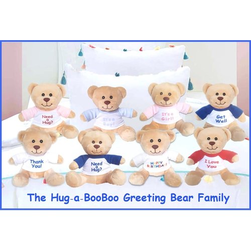 Hug-a-BooBoo Super Cute and Cuddly Small 6” Plush Teddy Bear Perfect for Gift Giving, Gift Baskets, Fun Gesture, Special Moment or Event, Children or Adults!