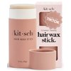 Kitsch Hair Wax Stick for Women & Men - Hair Slick Back Stick, Anti-Frizz and Fly Away Hair Tamer, No Residue Hair Finishing Stick for Flyaways, All Day Hold Styling Product for Smoothing Hair Strands