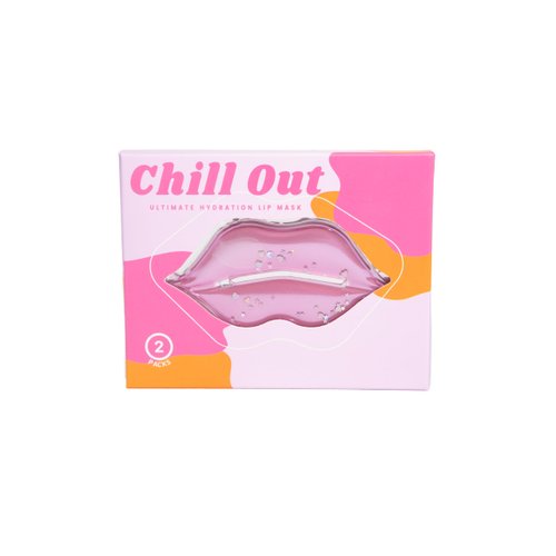 SoCal Beauty Chill Out Lip Mask 1 Pair Collagen Moisturizing Lip Masks for Dry Lips - Nourishing Lip Care Gel Pads Remove Dead Skin Anti-Chapped & Anti-Aging Lip Patches for Hydrate Dry Cracked Lips
