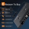 Arsvita Car Audio Bluetooth Cassette Receiver, Tape Player Bluetooth 5.0 Cassette Aux Adapter