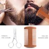 ABUDICS Christmas Gifts for Men Dad, Mens Stocking Stuffers, Beard Kit, Beard Growth and Grooming Kit w/Beard Oil Beard Balm Beard Brush Beard Comb Scissors