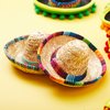JOYIN 6 PCS Cinco De Mayo Fiesta Fabric and Straw Sombrero Headbands Party Costume for Fun Fiesta Hat Party Supplies, Luau Event Photo Props, Mexican Theme Decorations and Party Favors