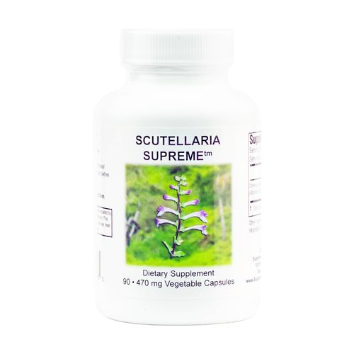 Supreme Nutrition Scutellaria Supreme, 90 Pure Chinese Skullcap Root Vegetarian Capsules