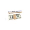 L LIKED Blank Natural Kraft Brown Currency Straps Bill Wrappers (100 PCS)