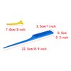 Kamay's Hair Rollers Set 12 count Curlers Rollers With 12 Duckbill Sectioning Clips 1 Combs Used for Hair Haircut Styling Self Grip Rollers for Hair 49mm/1.9")