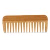 Brown Natural Bamboo Wide Tooth Comb Detangling Combs Anti-Static Curly Hair For Women Men Smoothing Massaging Home Salon Use Bamboo Hair Brushes For Women，Styling Tools and Appliances