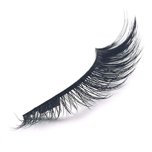 Mink Magnetic Eyelashes Diva Lash – NEW Single Lash for Use with Magnetic Eyeliner, 5 Magnet Mink Magnetic Lashes (Natural Lash)