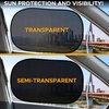 EcoNour Car Window Shades for Baby (4 Pack) | Sun Shade for Car Window for Kids | Car Shades for Side Windows | Automotive Sun Protection Baby from UV and Sun Glare | Car Baby Accessories (20"x12")