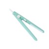 Mini Hair Straightener, Ceramic Tourmaline Plate Beauty Flat Iron Heating Curler, Smart Constant Temperature for All Hair Types Makes Hair Shiny and Silky(US-Green)