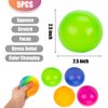 LOVESTOWN 5PCS Stress Relief Balls, Color Changing Stress Balls Sensory Stress Squeeze Balls for Kids Adults Classroom Prizes Party Favors