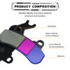 LOCOPOW Front & Rear Brake Pads for Can Am Defender Traxter HD10 1000 HD8 800 HD9 HD7 HD5 XMR DPS XT XTP 2016 2017 2018 2019 2020 2021 2022 2023
