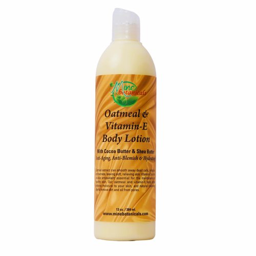 Mine Botanicals Oatmeal & Vitamin-E Body Lotion with Cocoa Butter & Shea Butter