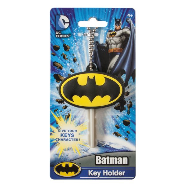 DC Batman Logo Soft Touch PVC Key Holder