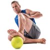 GoFit 5 Inch Massage Ball - Muscle Pain Management, Green