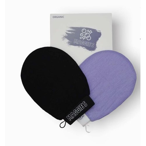 Maggie’s Deep Exfoliating Mitt Body Scrub for Soft Skin • Exfoliating Glove & Skin Cleanser - Part of the Best Skincare Kit for Women & Men - Cleanse Dead or Dry Skin - Exfoliator Tool, 2 Count