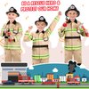 GIFTINBOX Firefighter Costume For Boys,Fireman Costume For Boys With Accessories Toddler Halloween Costumes For Kids 3-12…