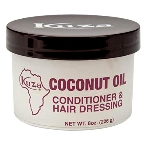 Kuza Coconut Oil Conditioner Hair Dressing 8 Oz