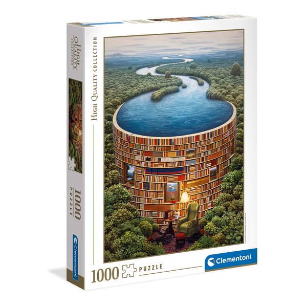 Clementoni Collection 39603, Bibliodame Puzzle for Adults and Children, 1000 Pieces, Ages 10 Years Plus