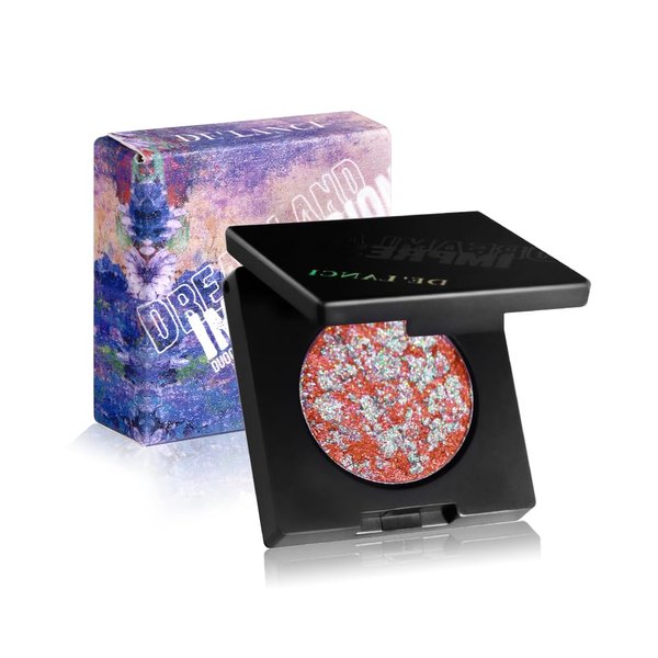 ecofavor Single Glitter Eyeshadow - High-Pigment, Long-Lasting Metallic & Shimmer Eye Makeup | Holographic Nude, Pink, Silver Sparkle Shades for Beginners & Everyday Glam Look,#7