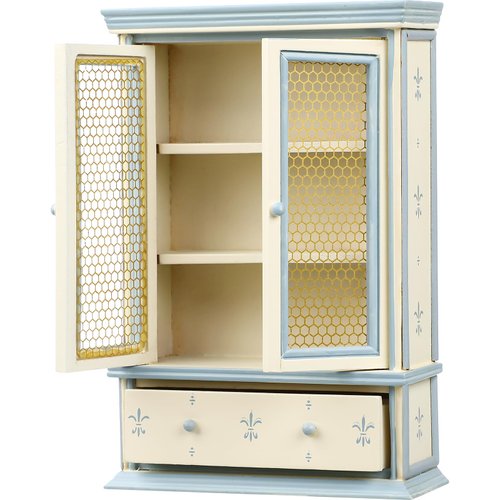 NUOBESTY Wooden Dollhouse Bookshelf Cabinet Dollhouse Display Shelf Miniature Display Bookcase Model for Dollhouse Fairy Gardens Miniature Furniture Accessories