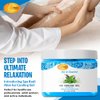 SPA REDI - Massage Cooling Gel for Pedicure, Mint and Eucalyptus Oil with Menthol 16 Oz, Peppermint Extract - Professional Strength Pedicure Foot and Leg Ice Cooling Gel Massage Therapy,
