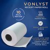 Vonlyst Receipt Paper for Clover Mini and Clover Mobile Thermal Printer 2 1/4 x 80 (10 rolls)