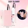 Makartt Nail Drill Professional, Rechargeable Nail E File 30000RPM Electric Nail Drill, Malory Pink Portable Gel Nail Remover Machine with Nail Drill Bits & Sanding Bands for Manicure Salon Home Use