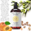 Laritelle Organic Shampoo 17.5 oz. Argan Oil, Ginger, Cedarwood. Promotes Hair Growth, Prevents Hair Loss. GF