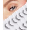 Natural Lashes Mink Natural Eyelashes False Eyelashes Natural Look False Lashes Wispy Eye Lashes Cat Eyelashes Fake Lashes KD286