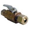 LASCO 17-0995 1/4-Inch Compression by 1/4-Inch Compression Brass Ball Valve