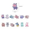 Hippo Birthday Party Supplies Cute Hippo Party Decorations Include HAPPY BIRTHDAY Banner Balloons Cake Topper Cupcake Toppers Cartoon Hippo Birthday Party Decoration