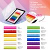 Beauty7 Colored Lash Extensions Rainbow Lashes Classic Lashes 12 Colors Lashes D+ Curl 0.05mm Thickness 13mm Dramatic Eyelashes Ombre Lash Extensions