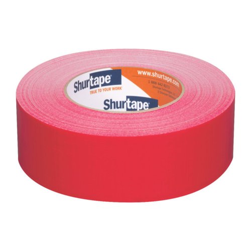 Shurtape PC-618 Industrial Grade Duct Tape: 2 in. x 60 yds. (Red)