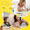 PerKoop 60 Pcs Mini Erasers for Kids Cute Erasers Bulk Welcome Back to School Gifts for Students Classroom Rewards Prizes Party Favors(Star)