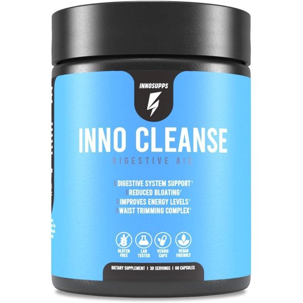 Inno Cleanse - Waist Trimming Complex | Digestive System Support & Aid | Reduced Bloating | Improves Energy Levels | Gluten Free, Vegan Friendly