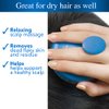 Nizoral Hair Shampoo Brush with Soft Silicone Scalp Massager Brush Head, for All Hair Types, Deep Cleanses Scalp and Removes Dead Flaky Skin and Residue