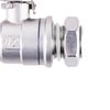 TIZZE 1/2 inch Stainless Steel Ball Valve Weldless Bulkhead for Building Home Brew Kettle/Mash Tun