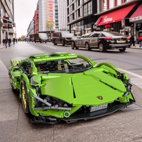 Chodia Sport Race Car Building Blocks Racing Supercar Toys Set Kits Collectible 1:14 MOC Model Construction Birthday Gifts for Adults Boys Men Teens 8-12 12-16, Age 8 9 10 11 12 13 14 14+(1290 PCS)