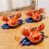 Beby Buty Crawling Crab Baby Toy, Infant Tummy Time Walking Dancing Moving Crab Toys for Babies Girl Boys, Crawling Crab Baby Toy Toddler Birthday Gifts