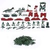 JOYIN 164 Piece Military Soldier Playset Army Men Play Bucket Army Action Figures Battle Group Deluxe Military Playset with Army Men, Aircrafts, Helicopters, Tanks with Bucket