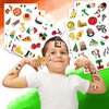 118 PCS Italian Italy Rome Temporary Tattoos Themed Birthday Party Decorations Supplies Favors Décor Cute Flag Inspiring Tattoo Stickers Gifts For Game Boys Girls Classroom School Prizes Reward