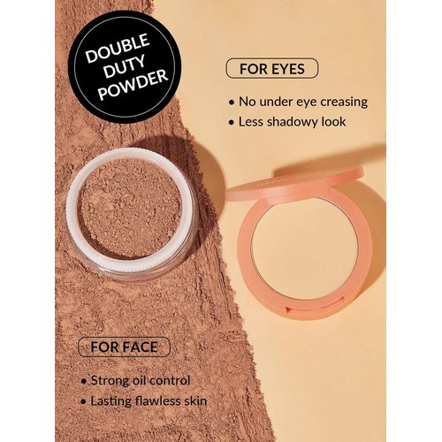 SHEGLAM Insta-Ready Face Powder Loose Under Eye Setting Powder - Smooth Sand