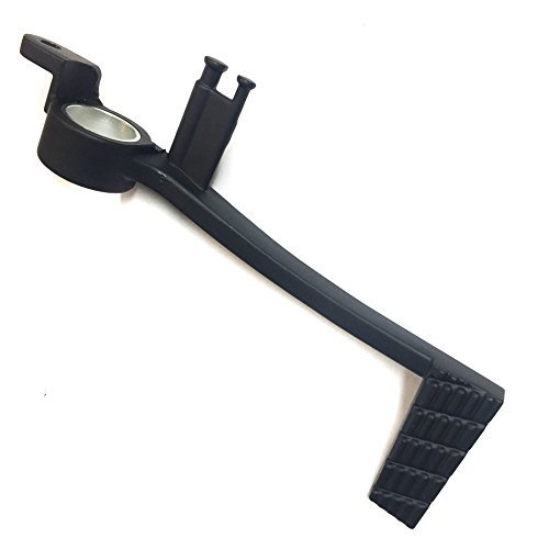 HTTMT MT280-014B-BK Black Rear Brake Pedal Foot Lever Compatible with 2006-2014 Suzuki GSXR 600 750/2005-2015 Suzuki GSXR 1000