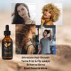Blushing Max Organic Rosemary Mint Hair Growth & Strengthening Serum - Peppermint, Castor, Coconut, Ginger Oils, Biotin, Scalp Treatment for Moisturizing and Hair Growth