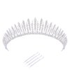 Didder Silver Tiaras and Crowns for Women Girls Birthday Wedding Tiara and Crown for Bride Stunning Rhinestone Tiara Headband Pageant Prom Queen Crown Quinceanera Halloween Party Costume Princess
