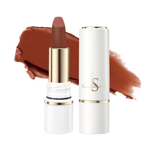 JOSURBEAUTY mud sense dose not take off makeup velvet lipstick, matte lipstick for women, Infused with Vitamin E，Waterproof，Smudge-proof，1 Count