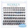 Lash Clusters 84 Pcs Cluster Lashes Eyelash Clusters DIY Cluster Eyelash Extensions Individual Lashes Soft and Comfortable (Snowflakes,C-8-16mix)
