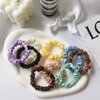 KXSBXJ 15PCS Hair Ties Small Satin Scrunchies Hair Elastic Scrunchies Hair Accessory Set Elastics Bands Ponytail Holder for Women