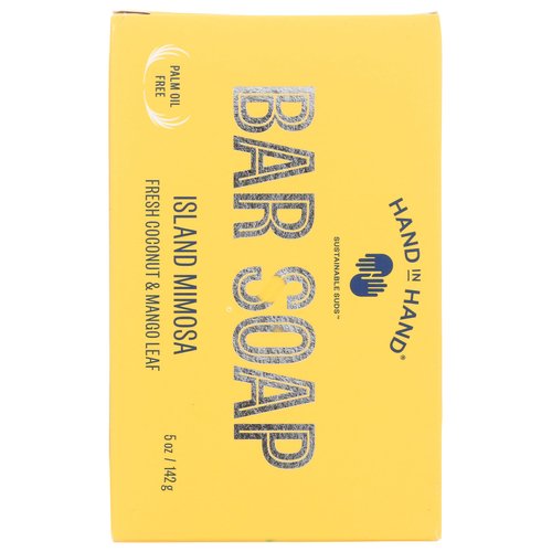 HAND IN HAND Island Mimosa Bar Soap, 5 OZ